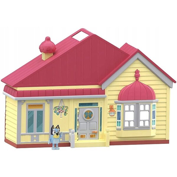 Bluey Family House mit Figur und Zubehör, Lernspiel für Kinder ab 3 Jahren