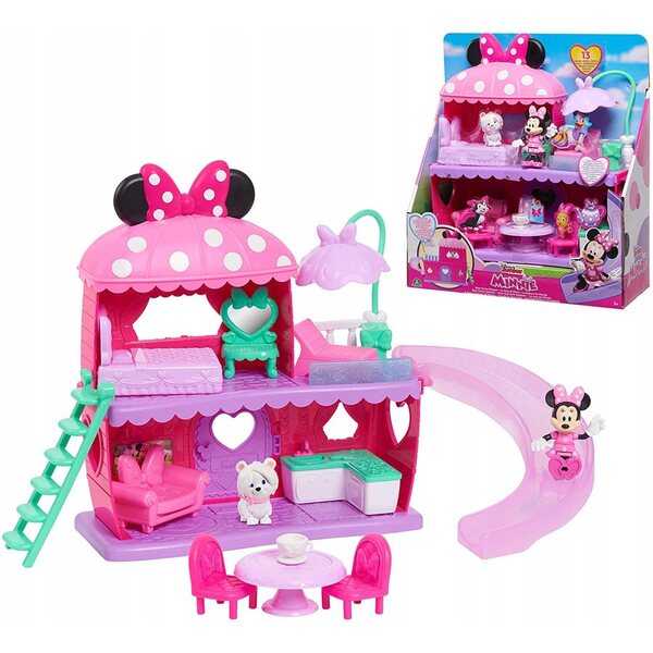 Casa delle bambole Just Play Disney Minnie Mouse 32 cm con accessori