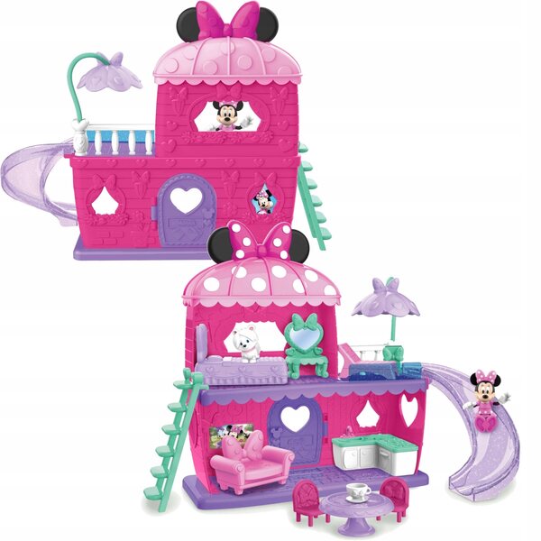 Casa delle bambole Just Play Disney Minnie Mouse 32 cm con accessori