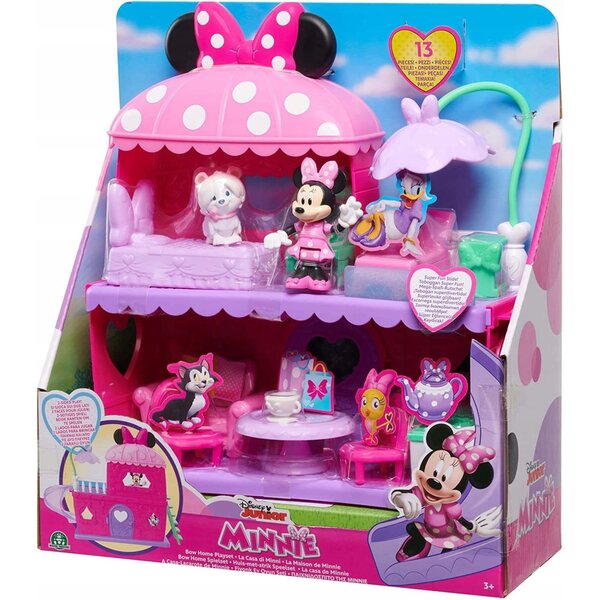 Casa delle bambole Just Play Disney Minnie Mouse 32 cm con accessori