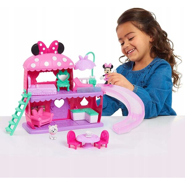 Casa delle bambole Just Play Disney Minnie Mouse 32 cm con accessori