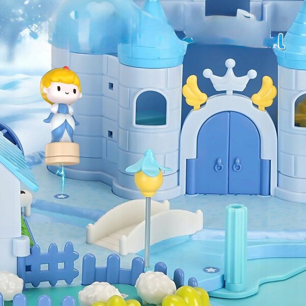 Castello della Principessa con Personaggi Magnetici, Luci e Musica per Bambine 6+