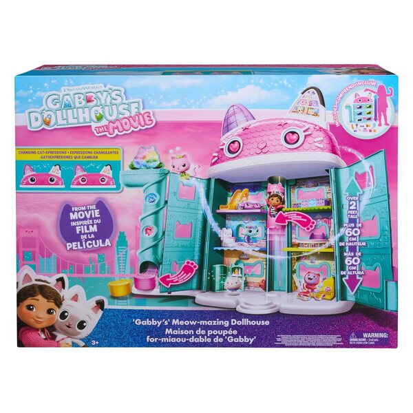 Spin Master Cat House Gabi House Film 60 cm con Effetti Sonori e Movimento