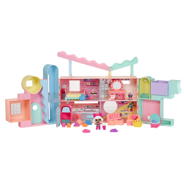 LOL Surprise Squish Sand House con sabbia cinetica e oltre 50 sorprese