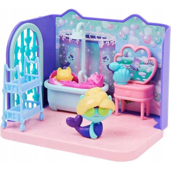 Spin Master Cat House Gabi Bathroom - Giocattolo con Figura e Accessori per Bambini