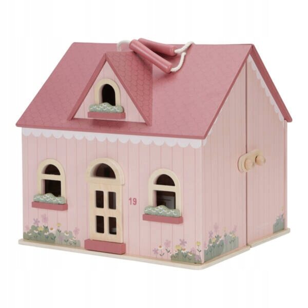 Little Dutch Puppenhaus aus FSC-Holz mit Möbeln und Zubehör, 27,5 cm