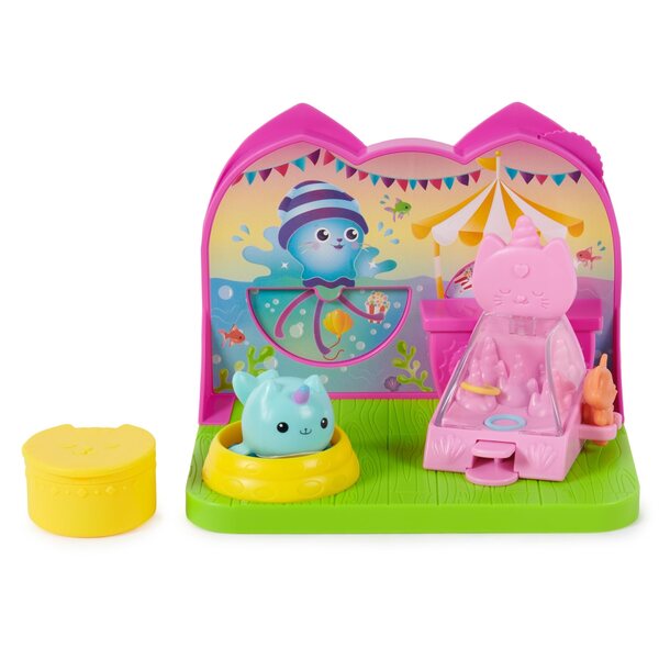 Spin Master La casa delle bambole di Gabby: Set Room Parco divertimenti La casa del gatto di Gabby