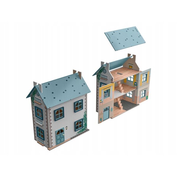 Casa delle bambole Playtive XXL 66 cm in legno per bambini da 3 anni