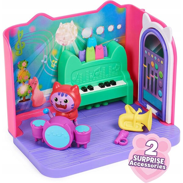 Spin Master Koci casetta Gabi - Set da sala musica con DJ Kociniątka