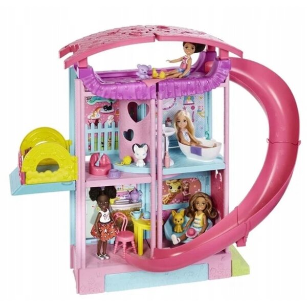 Casetta Barbie Chelsea da 48 cm con tre livelli e accessori