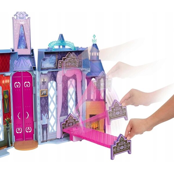 Disney Frozen Schloss von Arendelle mit Elsa-Puppe und Mattel-Zubehör