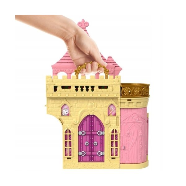 Disney Princess Belles Schloss mit Bella Puppe 9 cm Mattel