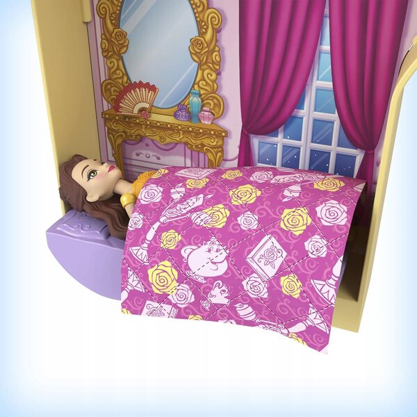 Disney Princess Belles Schloss mit Bella Puppe 9 cm Mattel