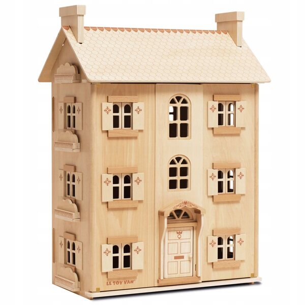 Puppenhaus aus FSC® Naturholz, Le Toy Van Puppenhaus 4 Etagen