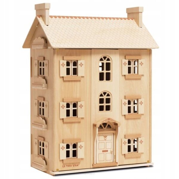 Puppenhaus aus FSC® Naturholz, Le Toy Van Puppenhaus 4 Etagen