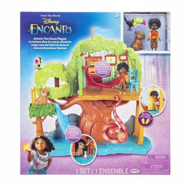 Baumhaus mit Antonio-Figur und Disney Encanto-Zubehör, LEDs und Soundeffekten