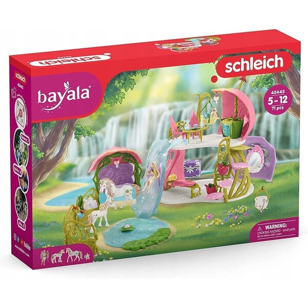 SCHLEICH ZESTAW FIGUREK JEDNOROŻCE BŁYSZCZĄCY DOM PREZENT DLA DZIEWCZYNKI