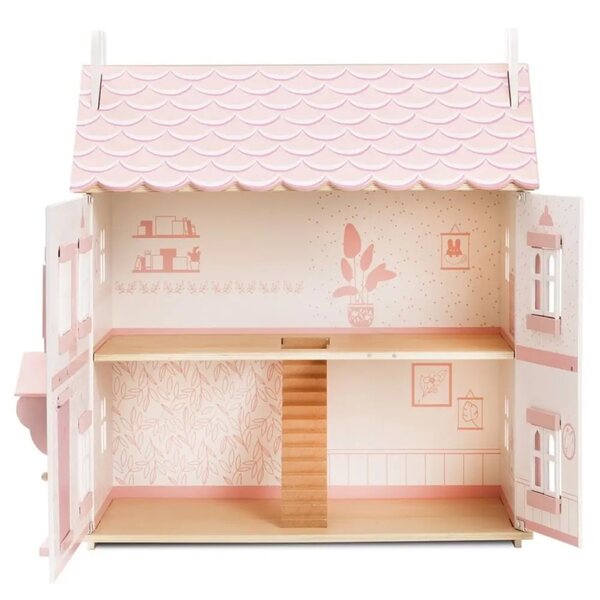 Le Toy Van Sophies Haus: Dreistöckiges Puppenhaus aus Holz, 67 cm