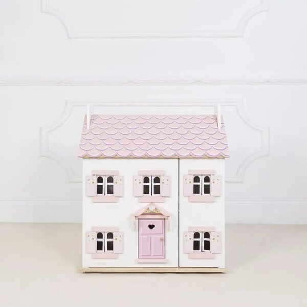 Le Toy Van Sophies Haus: Dreistöckiges Puppenhaus aus Holz, 67 cm