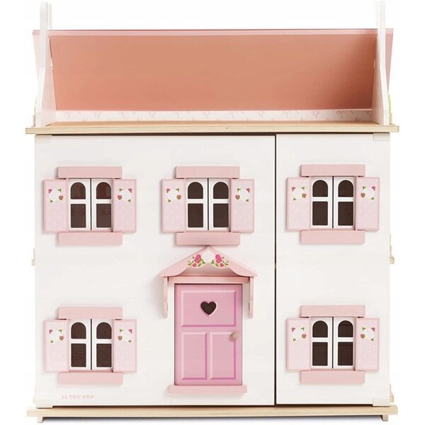 Le Toy Van Sophies Haus: Dreistöckiges Puppenhaus aus Holz, 67 cm