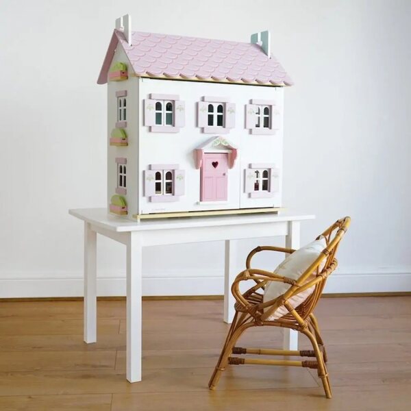 Le Toy Van Sophies Haus: Dreistöckiges Puppenhaus aus Holz, 67 cm