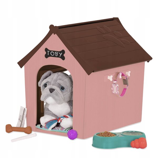 Buda für Hunde mit Zubehör Puppy House Our Generation Komplettset 26x26x22 cm