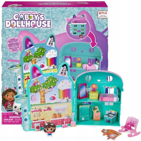 Spin Master Cat Doll's House Gabi's House 9" Kinderspielzeug