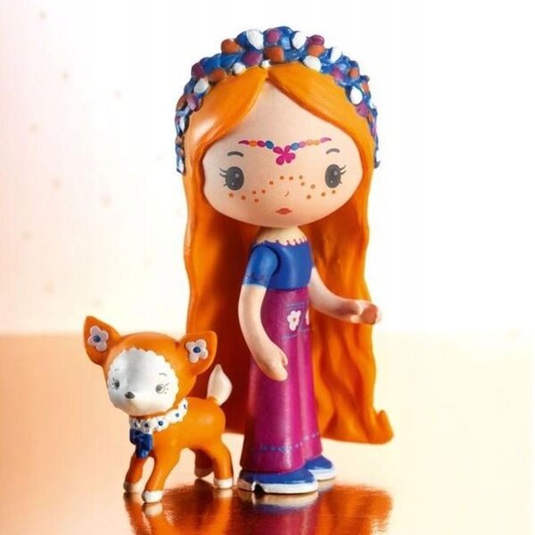 DJECO Casa valigia con bambole Bluchka & Indie giocattolo per bambini 4+