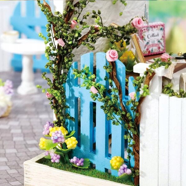 Dollhouse Habarri Miniatura Giardino Segreto con Luci LED, 7+ Anni