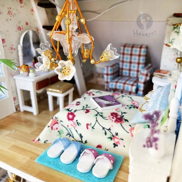 Miniatura Casa in Legno con Luci LED per Bambini 10+ - Sielanka Cottage
