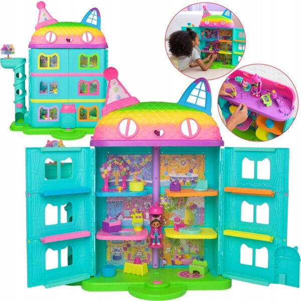 Gabby Dollhouse Gabby Katzenhaus 60 cm Interaktiv mit Gabby Doll