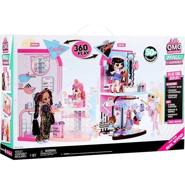 L.O.L. Surprise OMG Mall of Surprises con oltre 50 sorprese e boutique esclusiva