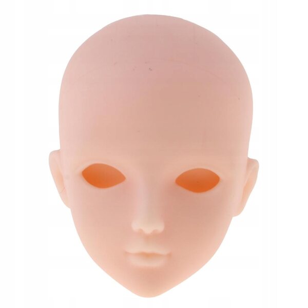 1/6 weiblicher Puppenkopf ohne Augen für BJD- und OB-Puppen anpassbar