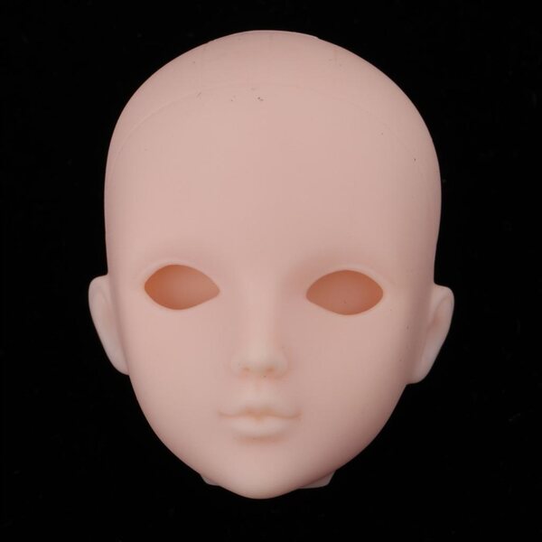 1/6 weiblicher Puppenkopf ohne Augen für BJD- und OB-Puppen anpassbar