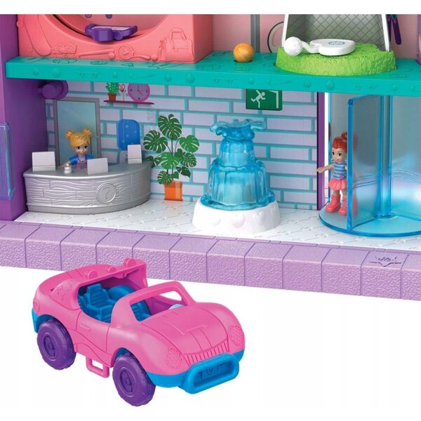 Polly Pocket Pollyville Centro Commerciale Giocattolo con Miniature e Accessori