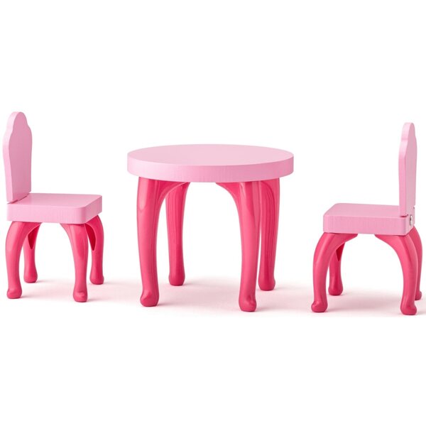 Casa delle bambole Woody Mirabella - Casa delle bambole in legno per bambine dai 3 anni