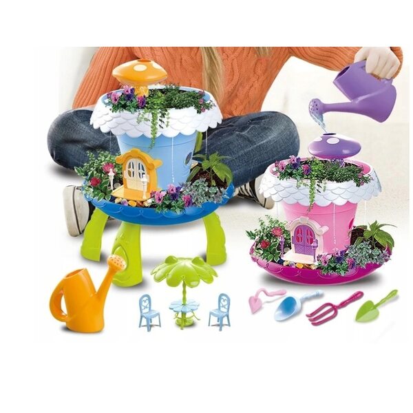 Magico Giardino Fiabesco con Casa per Piante, Attrezzi e Musica per Bambini