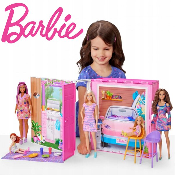 Barbie Fashionistas gemütliches Heimspielzeug für Mädchen ab 3 Jahren