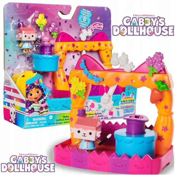 Cat House Gabi Balkonik Talent Show con Figurina e Accessori in Cartone