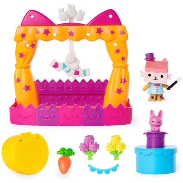 Cat House Gabi Balkonik Talent Show con Figurina e Accessori in Cartone