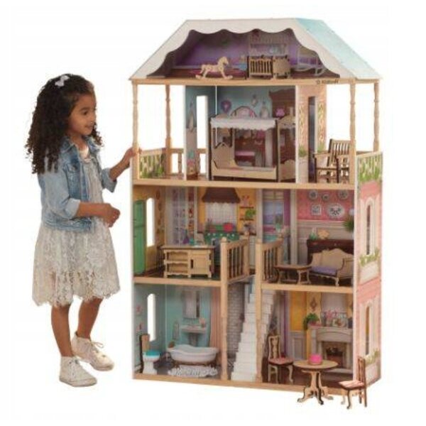 KidKraft Charlotte Casa delle bambole in legno 20 cm per bambini