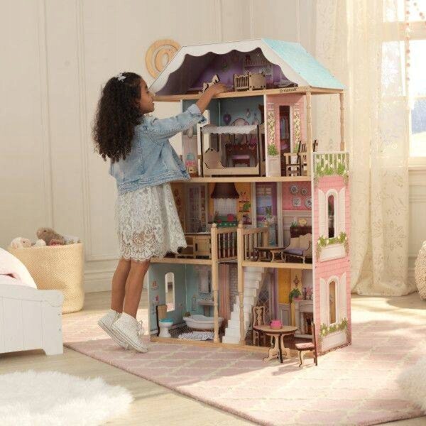 KidKraft Charlotte Casa delle bambole in legno 20 cm per bambini