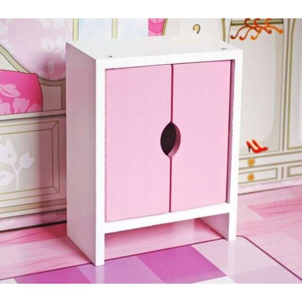 Dollhouse in legno grande con mobili Valetti 70 cm - HH Poland 007