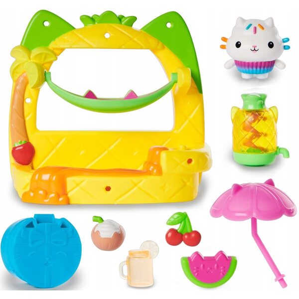 Gabi's Cat House Balcony Set Łakotka Statuine e accessori per bambini 3+