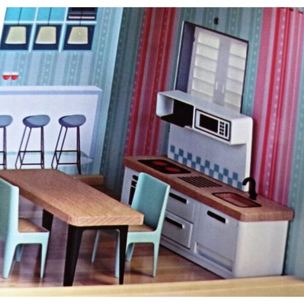 Doll House in Legno con Ascensore 80 cm - Mini Matters con Luci e Suoni