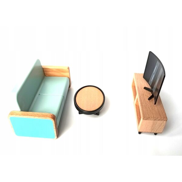 Doll House in Legno con Ascensore 80 cm - Mini Matters con Luci e Suoni