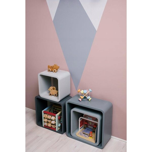 Casa delle bambole SOGGIORNO Jouéco - Set di mobili e accessori in legno per bambini