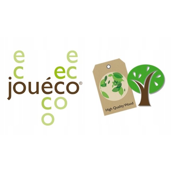 Casa delle bambole SOGGIORNO Jouéco - Set di mobili e accessori in legno per bambini