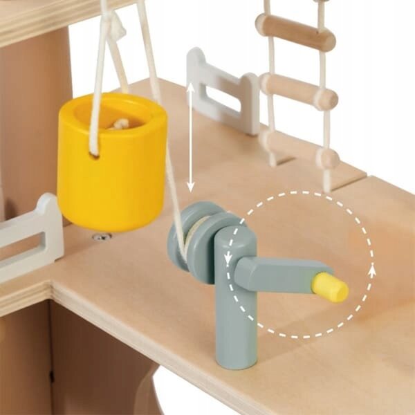 Classic World Casa sull'Albero in Legno con Accessori per Bambini 3+
