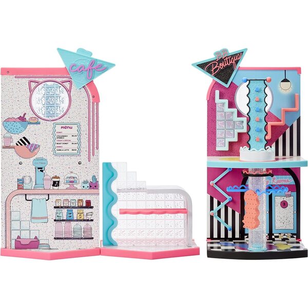 LOL Surprise Set Überraschungsgalerie 2 Etagen mit über 40 MGA-Accessoires